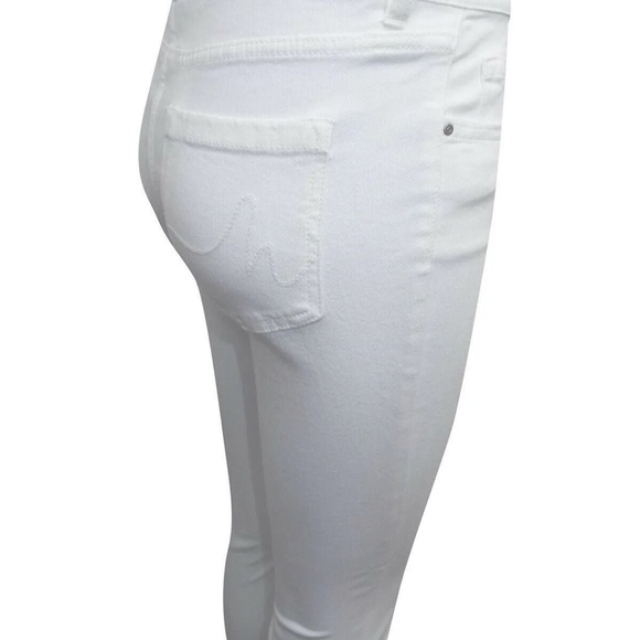 Next White Mid Rise Cotton Rich Skinny Jeans L31  Sizes: 8, 10, 12, 18, 20 - Picture 4 of 5